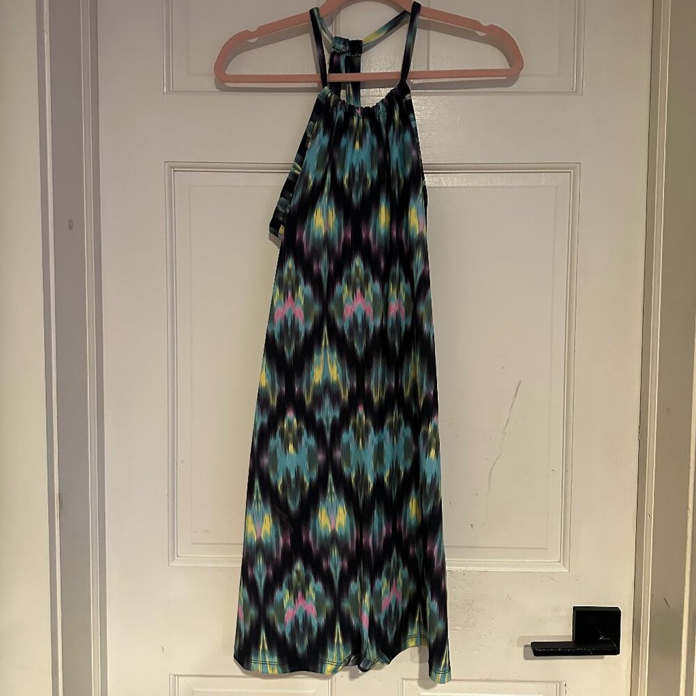 Tehama Ikat Pattern Dress